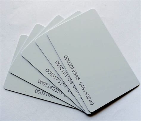 rfid card thickness|types of rfid cards.